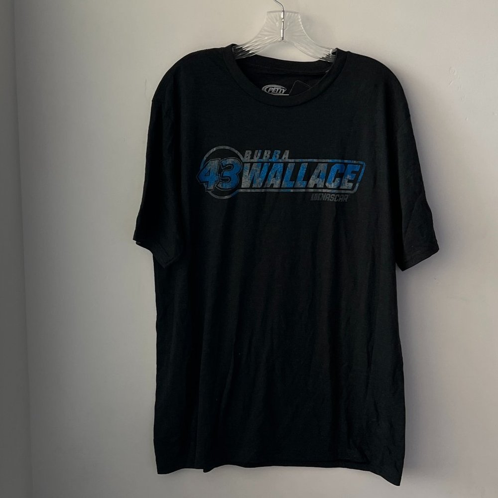 Richard Petty 43 Bubba Wallace Flag Tee